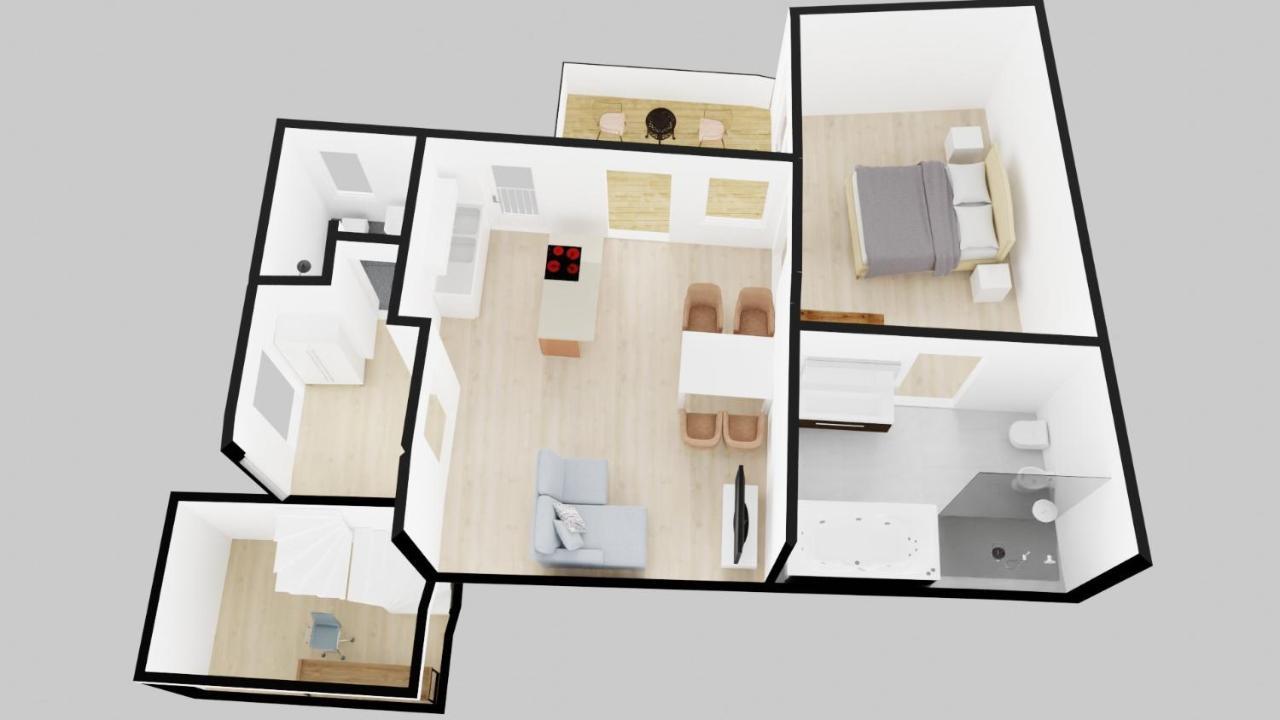 Stadtflair Freising - Moderne Wohnung Im Zentrum Dış mekan fotoğraf